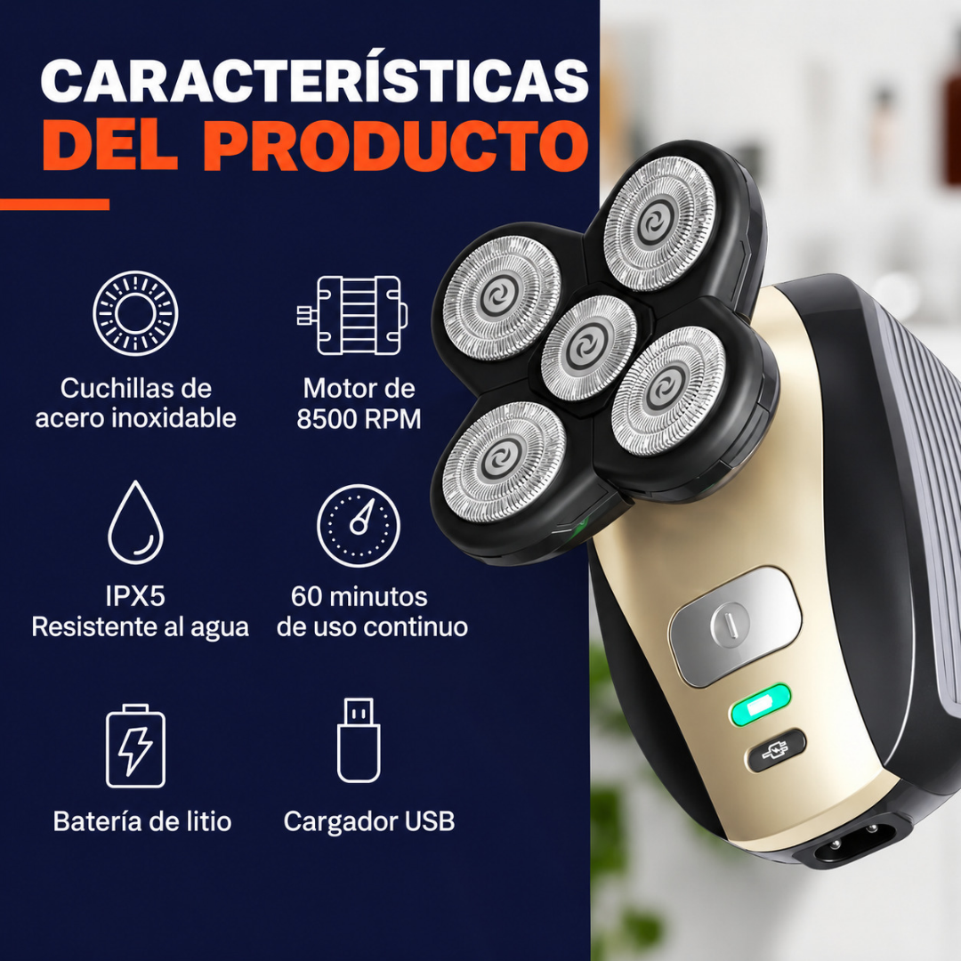 Maquinilla 5 cabezas