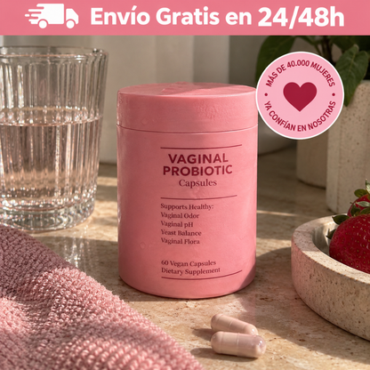 Cápsulas probióticas vaginales