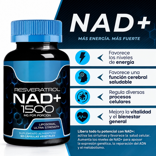 NAD Reservatrol Suplemento