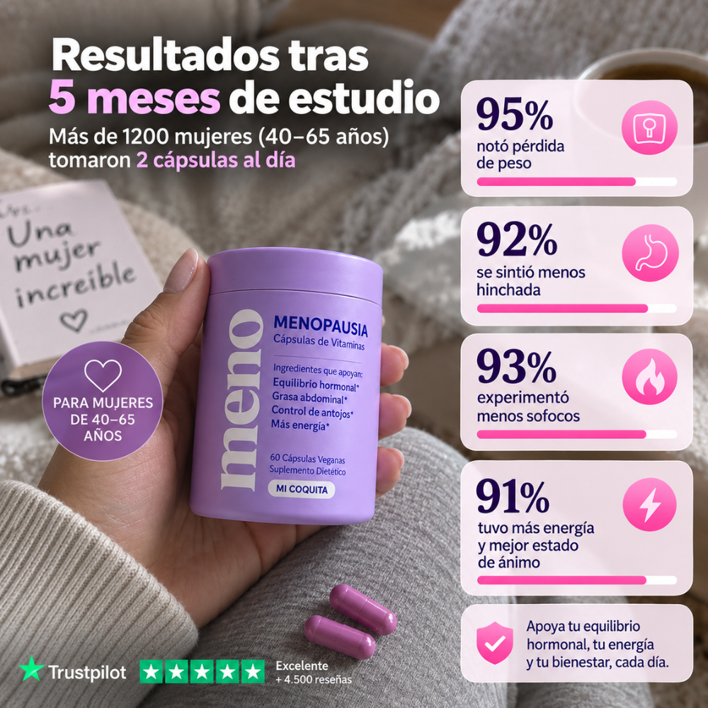 Suplemento NNENO - Menopausia