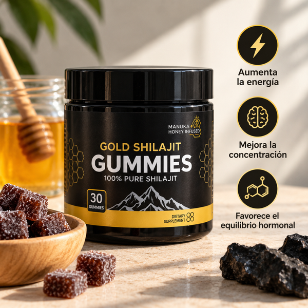 Gomitas de Shilajit Puro