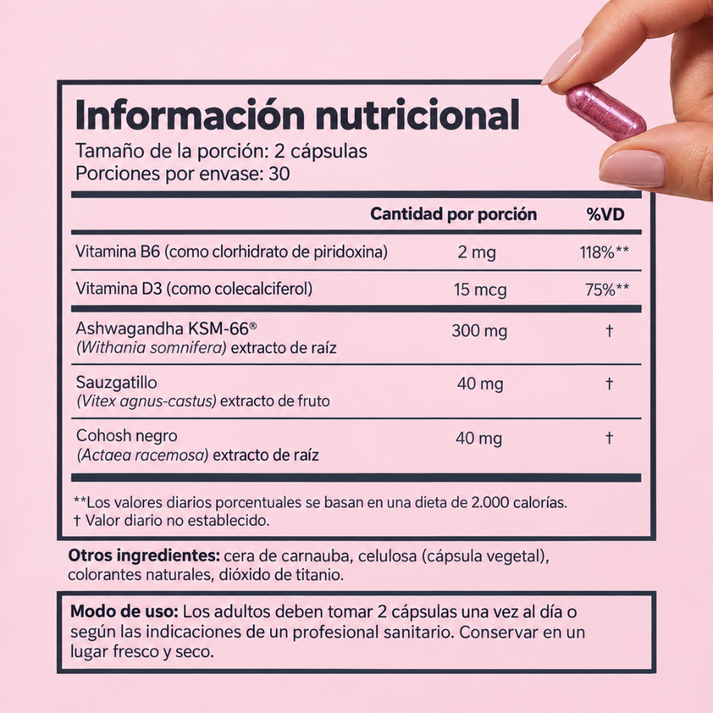 Suplemento NNENO - Menopausia